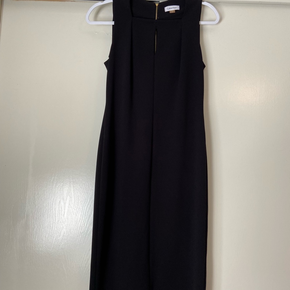 Calvin Klein Black Sleeveless Dress